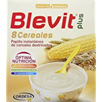 Los mejores  - Blevit Plus 8 Cereales - Paquete de 2 x 300 gr - Total: 600 gr